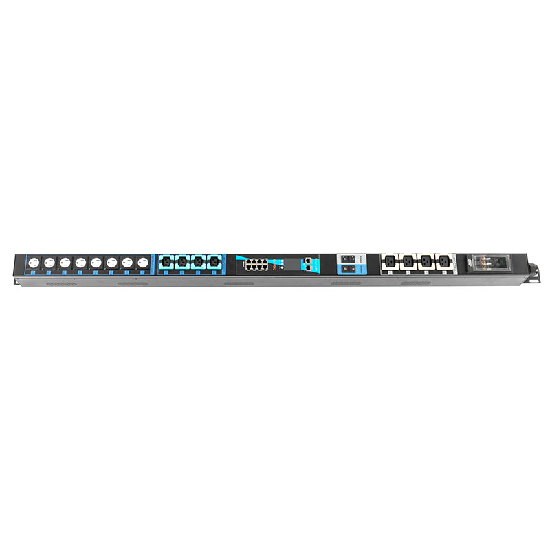 16 Ausgänge C13 C19 US Vertikaler TCP/IP-Sensorschalter Eco Smart Rack Pdu