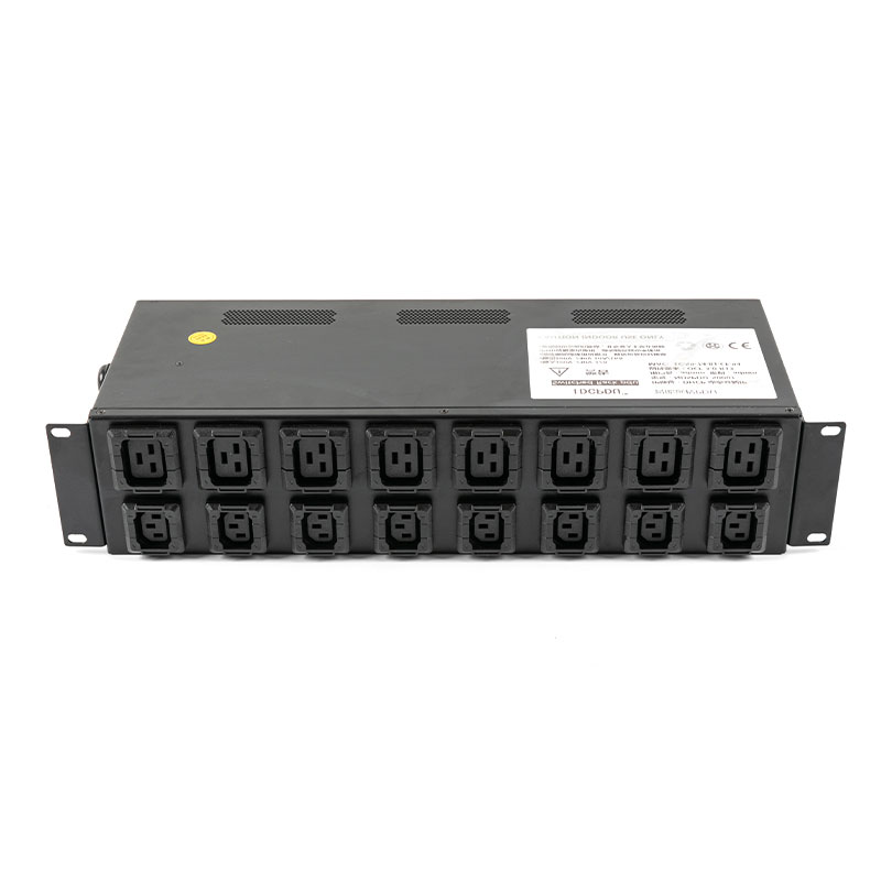 16 Ausgänge C13 C19 2U Vertikaler TCP/IP-Sensorschalter Eco Smart Rack Pdu