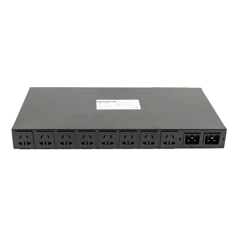 10-fach C20 vertikaler TCP/IP-Sensor Eco Smart Rack PDU 1U